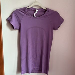 lululemon swiftly tech size 4 wisteria purple